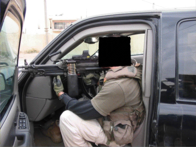 Armed vehicle operations exercise